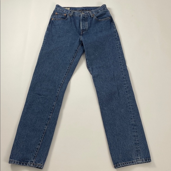 Levi’s 501 Original Fit Women’s Blue Jeans. W25/L30. - Picture 5 of 14